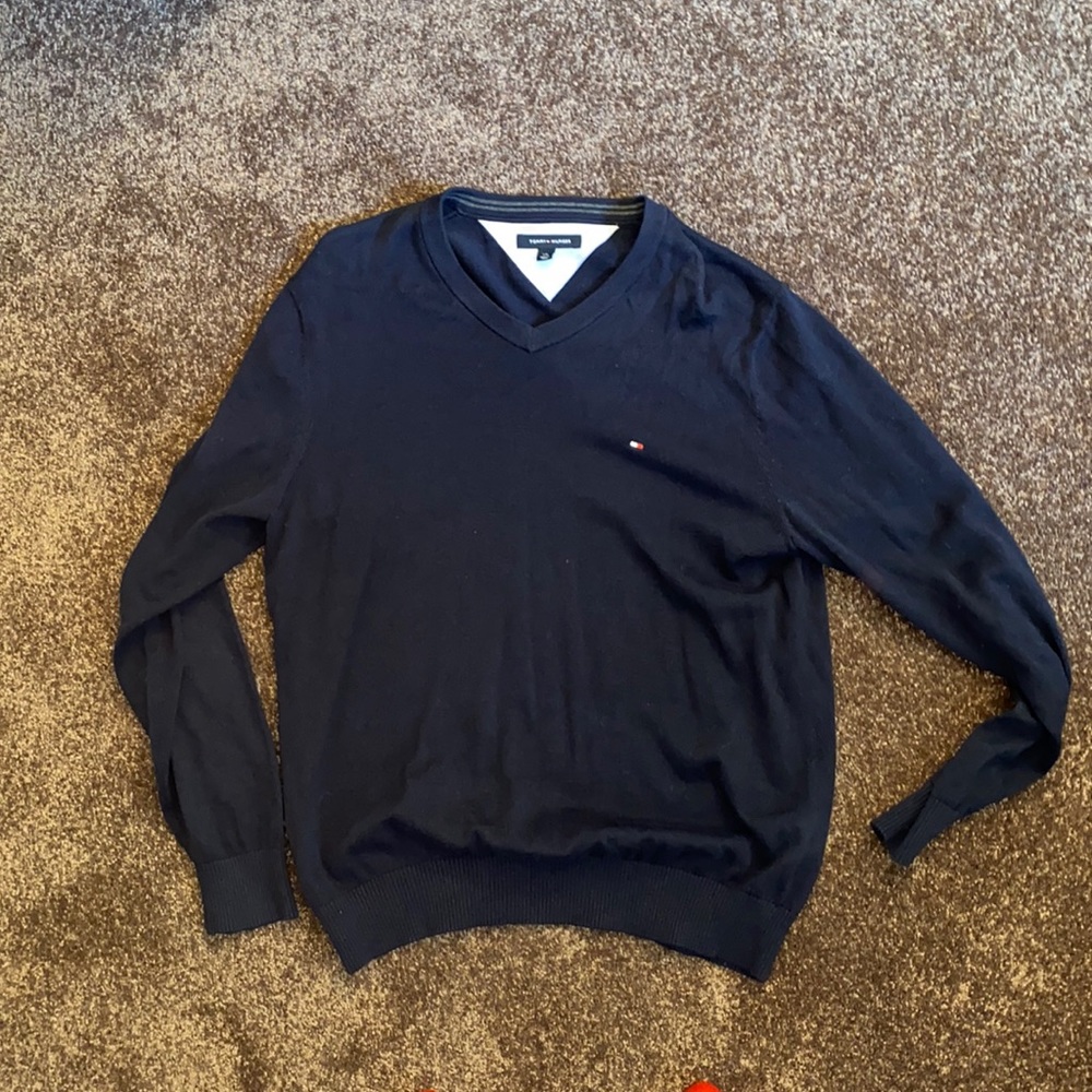 Tommy Hilfiger V-Neck Long Sleeve